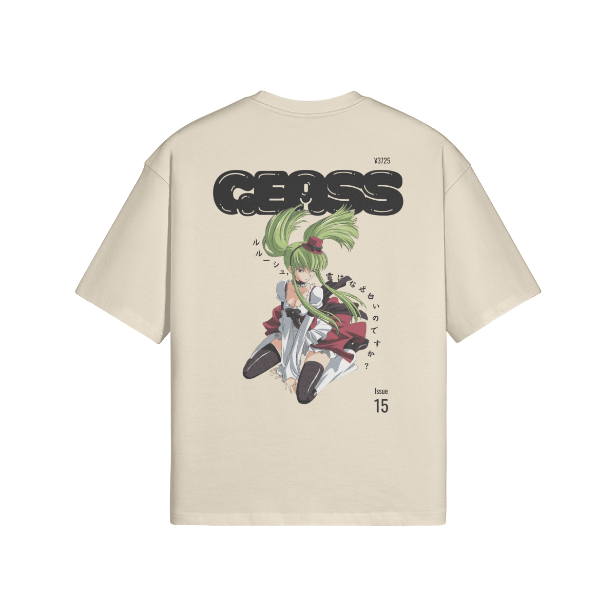 CC Code Geass | Oversized Anime Tshirts – Kaishi