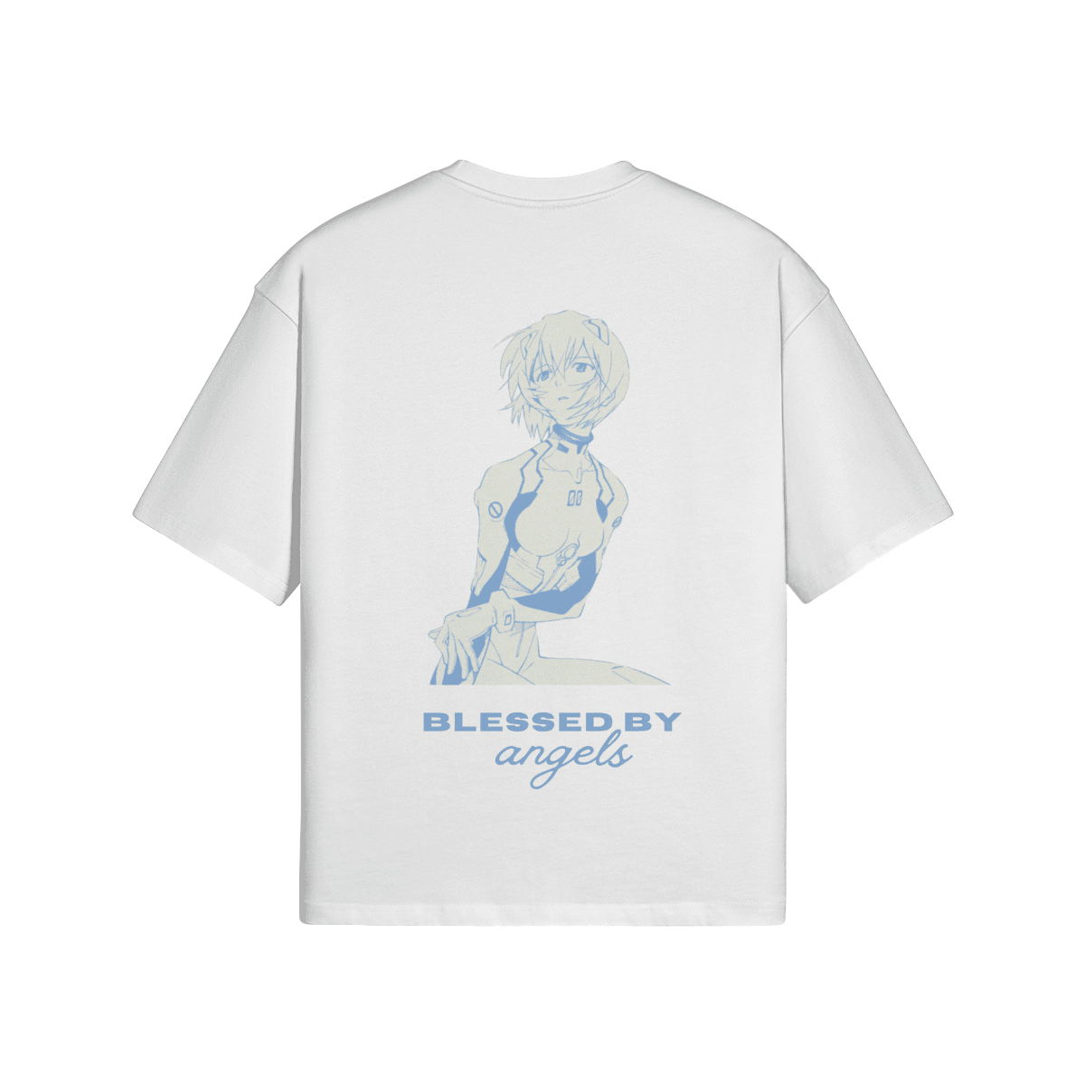 angels / rei ayanami / neon genesis evangelion / oversized tshirt - Kaishi