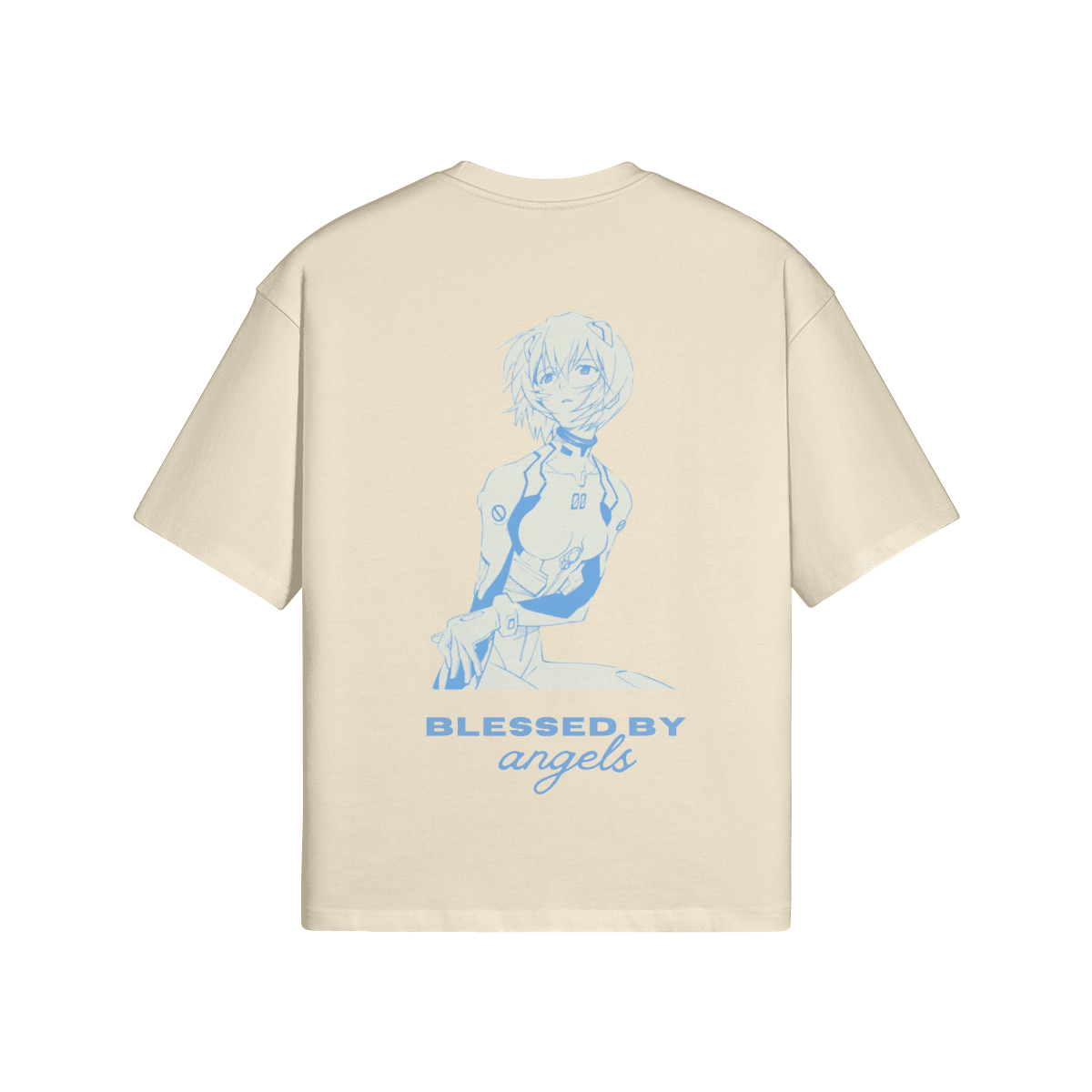 angels / rei ayanami / neon genesis evangelion / oversized tshirt - Kaishi